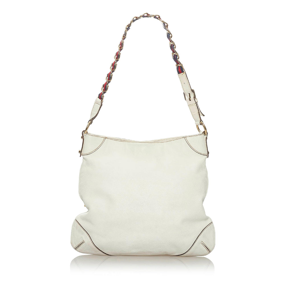 Gucci Capri Ranch Kid Leather Hobo Bag (SHG-28999)