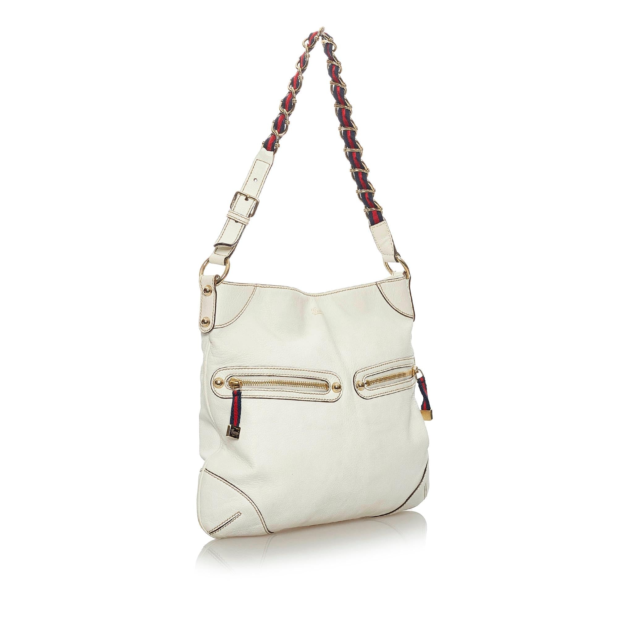 Gucci Capri Ranch Kid Leather Hobo Bag (SHG-28999)