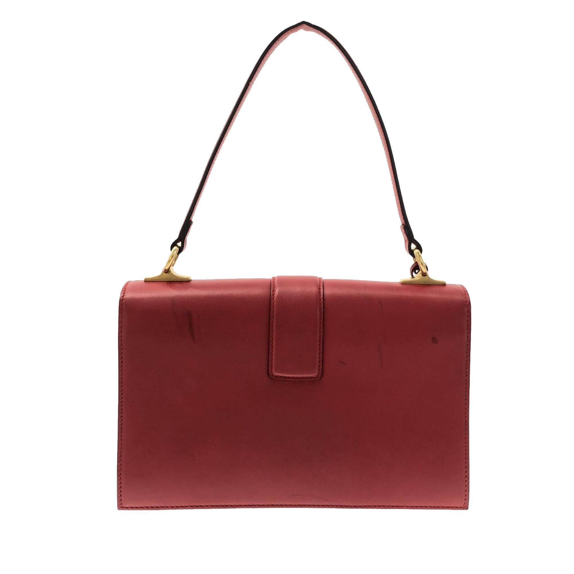 Gucci Cat Lock Top Handle Bag (SHG-63ClSj)