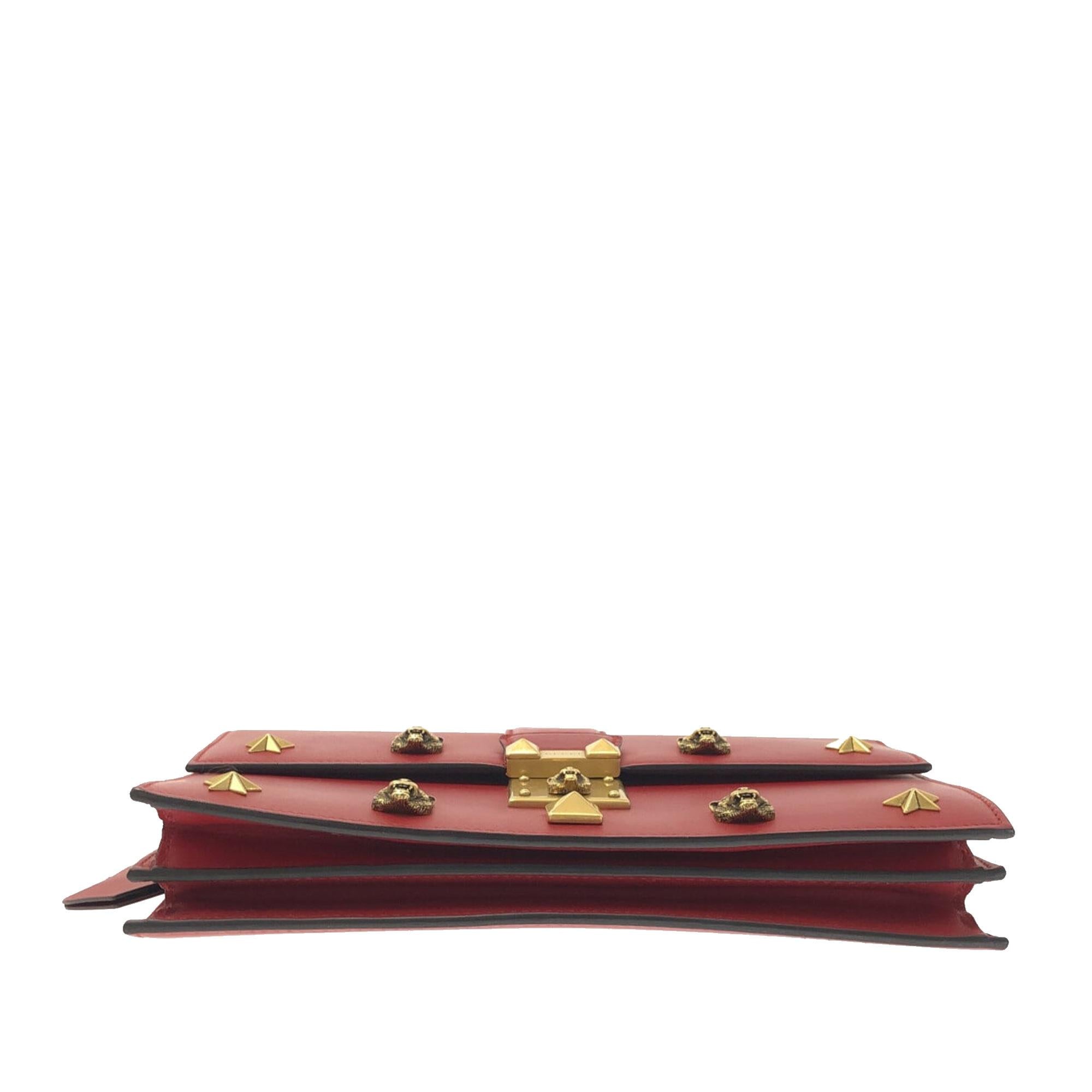 Gucci Cat Lock Top Handle Bag (SHG-63ClSj)