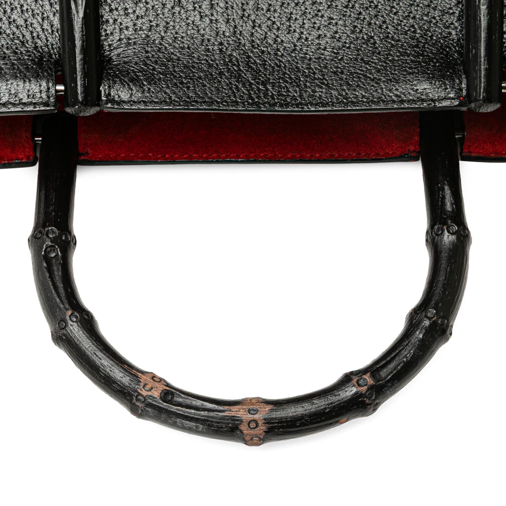 Gucci Cinghiale Bamboo Tote