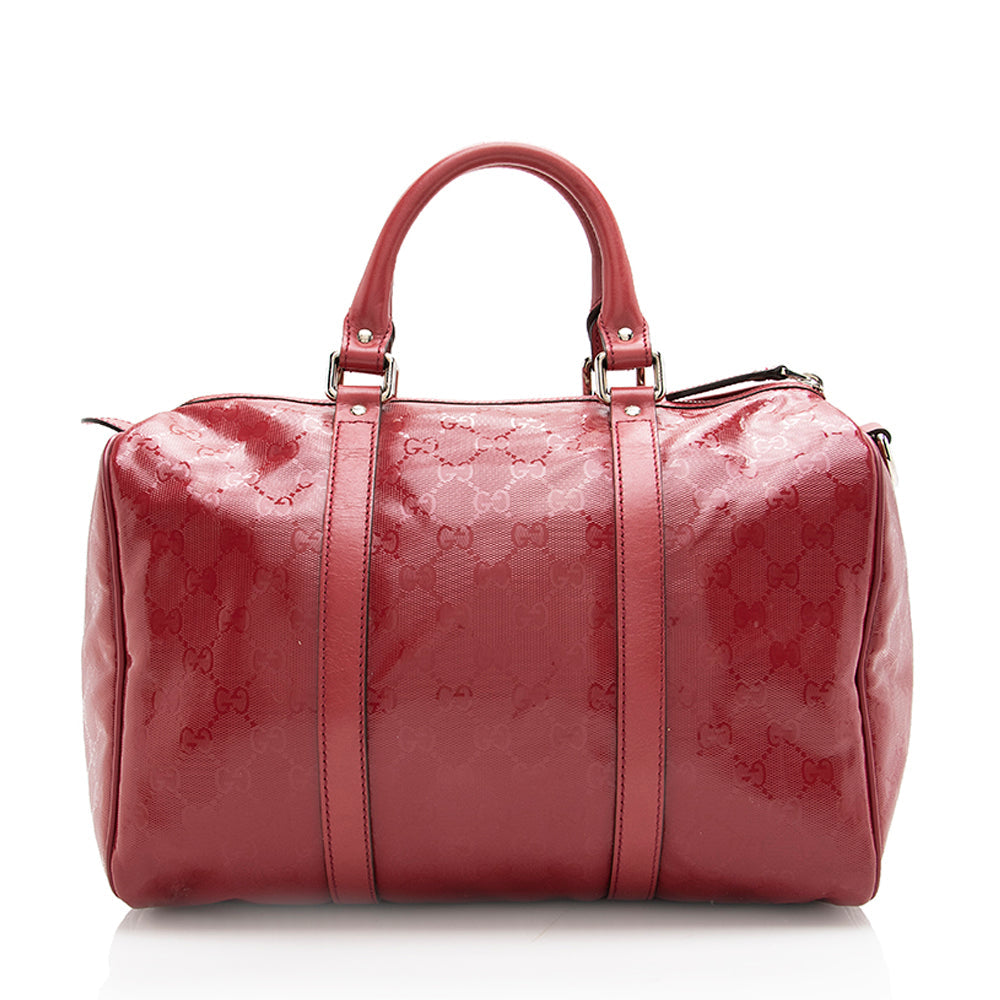 Gucci Gucci Coated Canvas Joy Medium Boston Bag (SHF-18165)