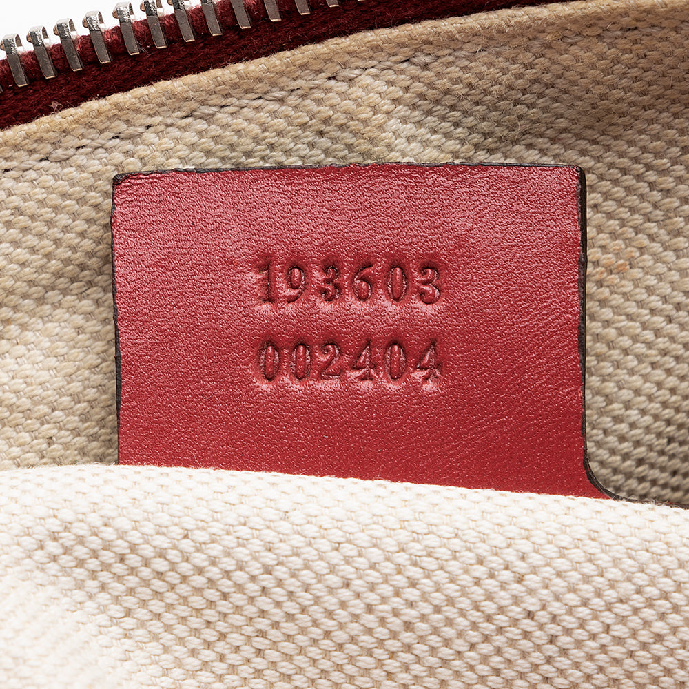 Gucci Gucci Coated Canvas Joy Medium Boston Bag (SHF-18165)