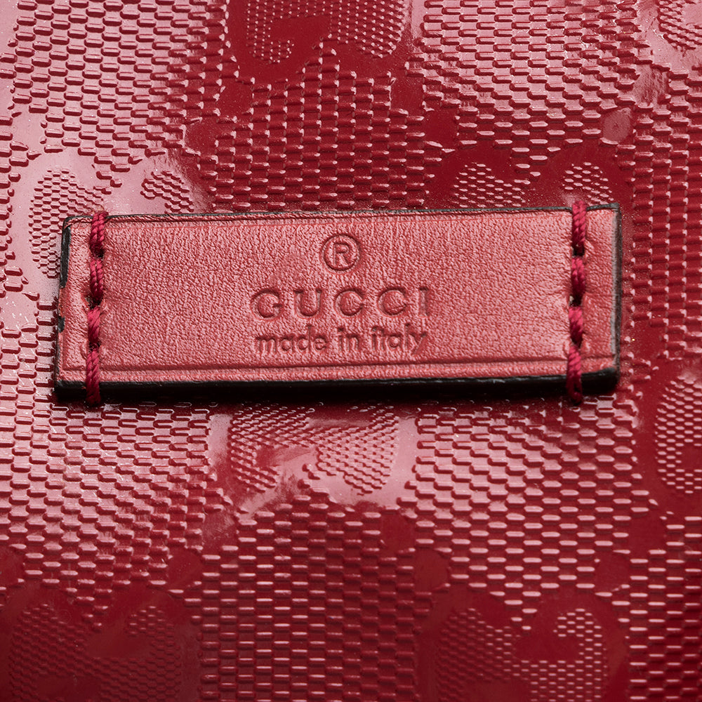 Gucci Gucci Coated Canvas Joy Medium Boston Bag (SHF-18165)