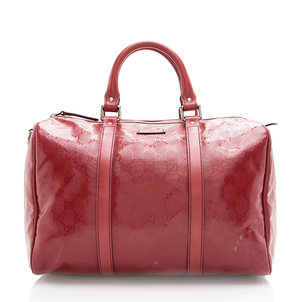 Gucci Gucci Coated Canvas Joy Medium Boston Bag (SHF-18165)