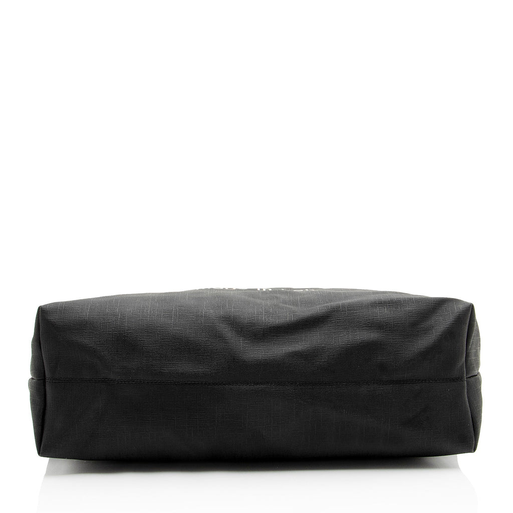 Gucci Coated Canvas Trademark Shopping Tote