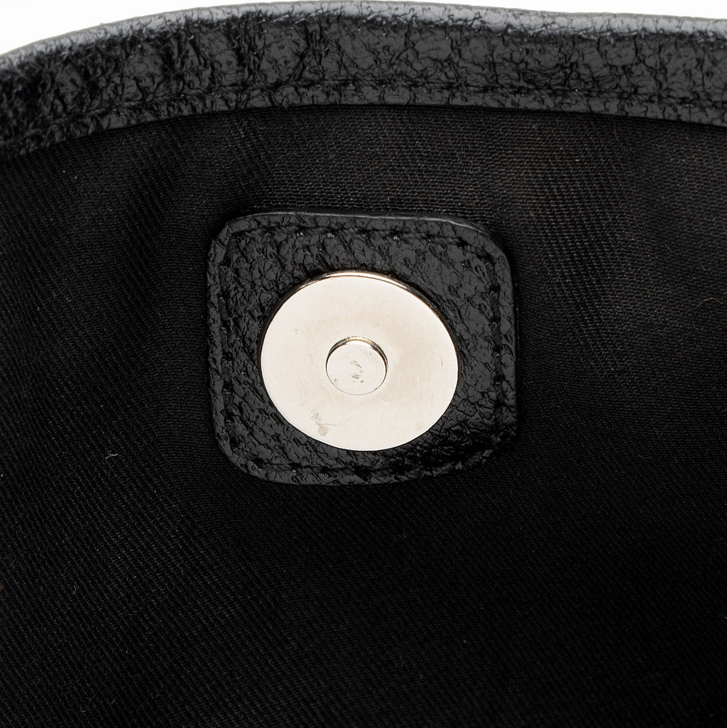 Gucci Coated Canvas Trademark Shopping Tote