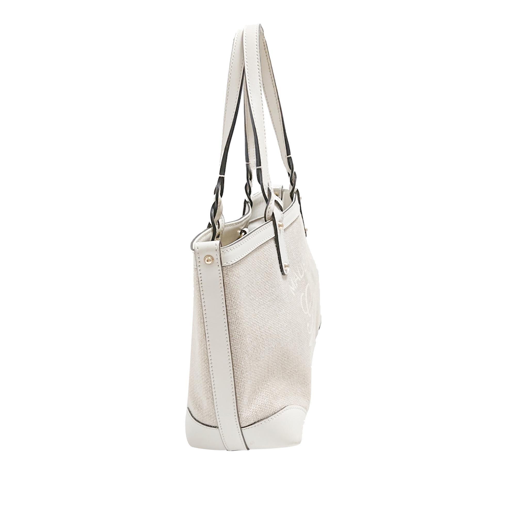 Gucci Craft Canvas Tote Bag (SHG-32117)