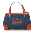 Gucci Craft Denim Handbag (SHG-30949)