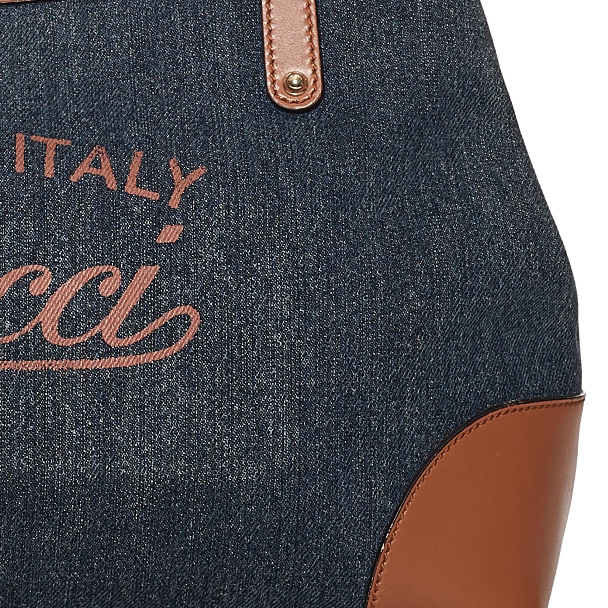 Gucci Craft Denim Tote Bag (SHG-31576)