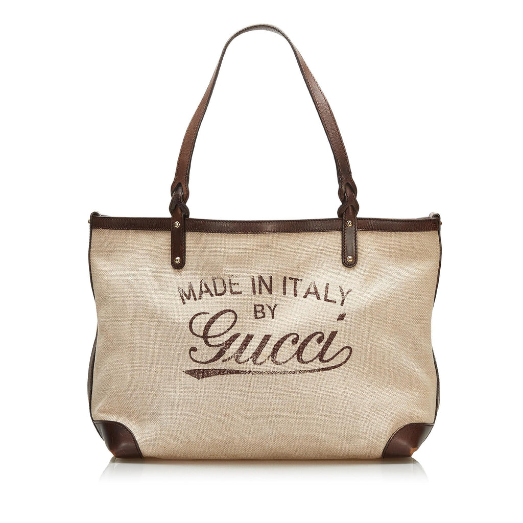Gucci Craft Logo Tote Bag (SHG-35726)