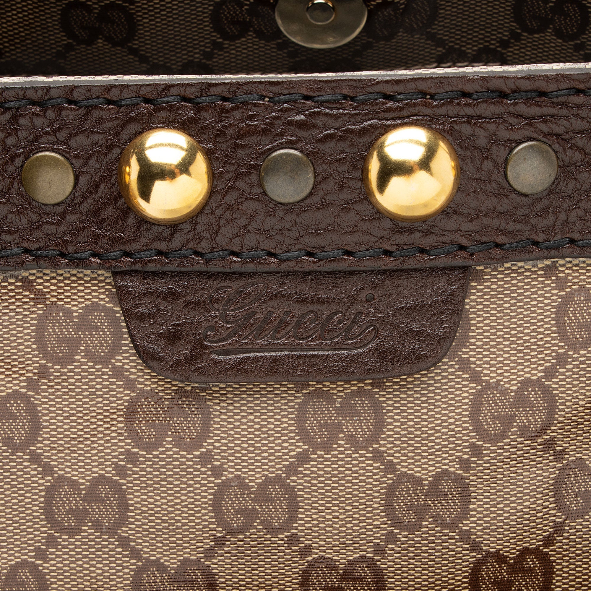 Gucci Crystal GG Babouska N/S Tote (SHF-zl7w4j)