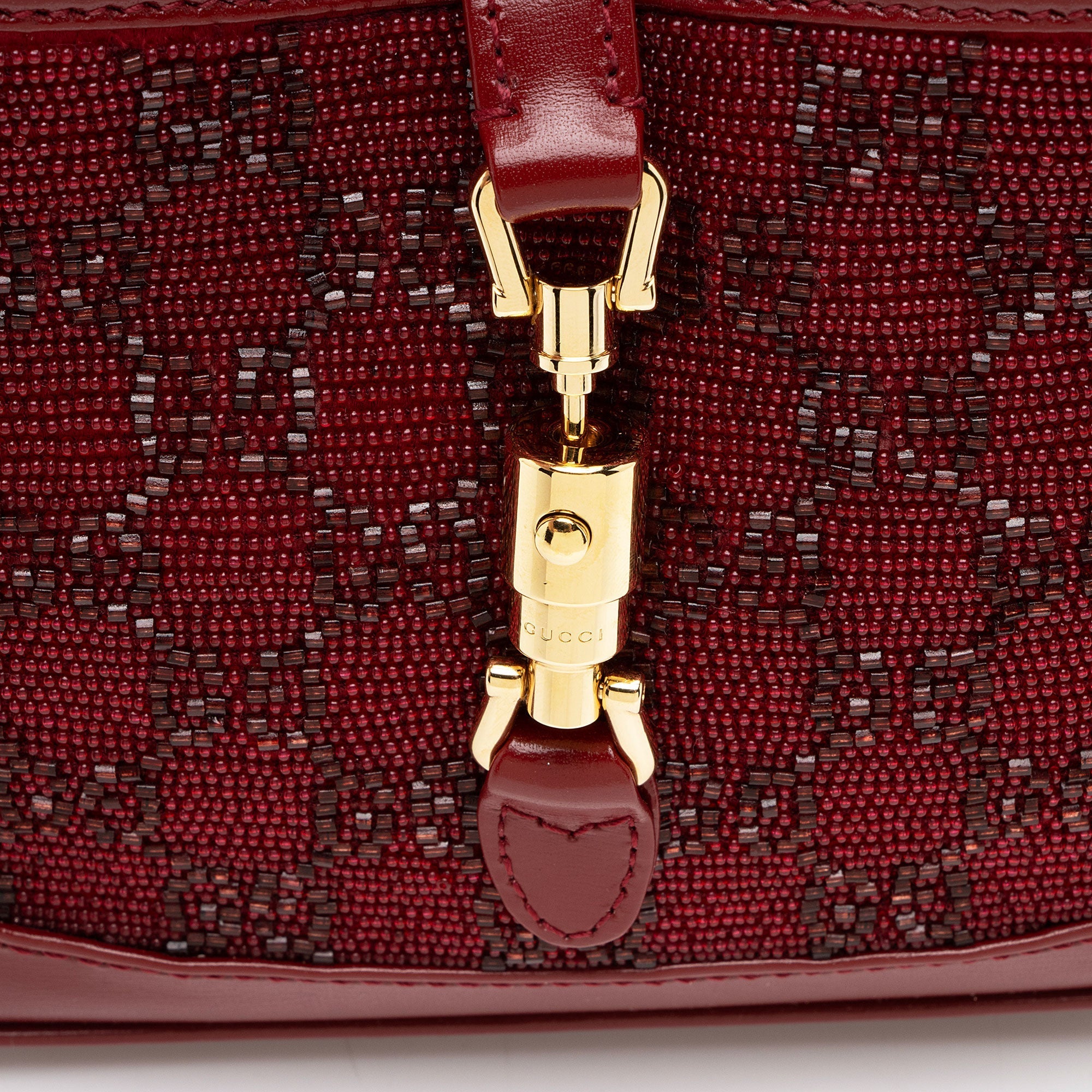 Gucci Crystal GG Jackie 1961 Mini Hobo (SHF-qrannc)