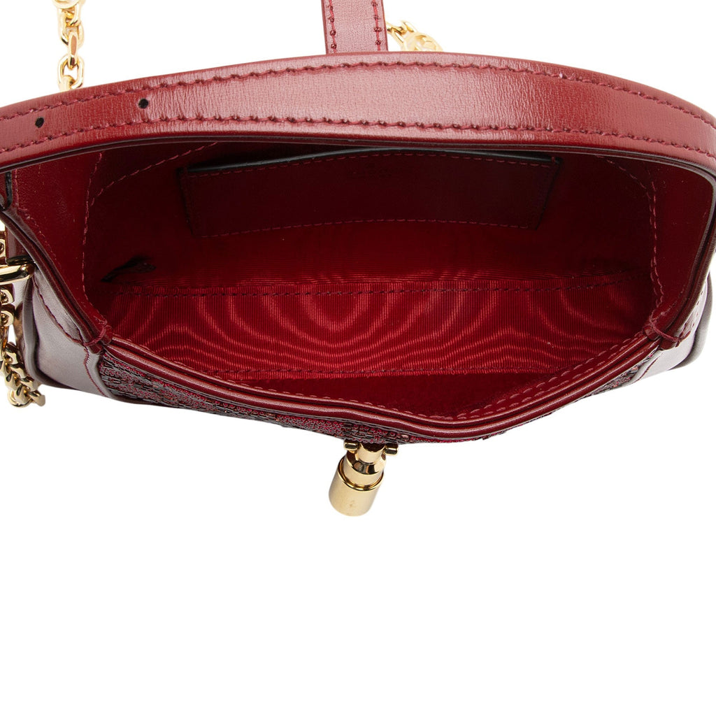 Gucci Crystal GG Jackie 1961 Mini Hobo (SHF-qrannc)