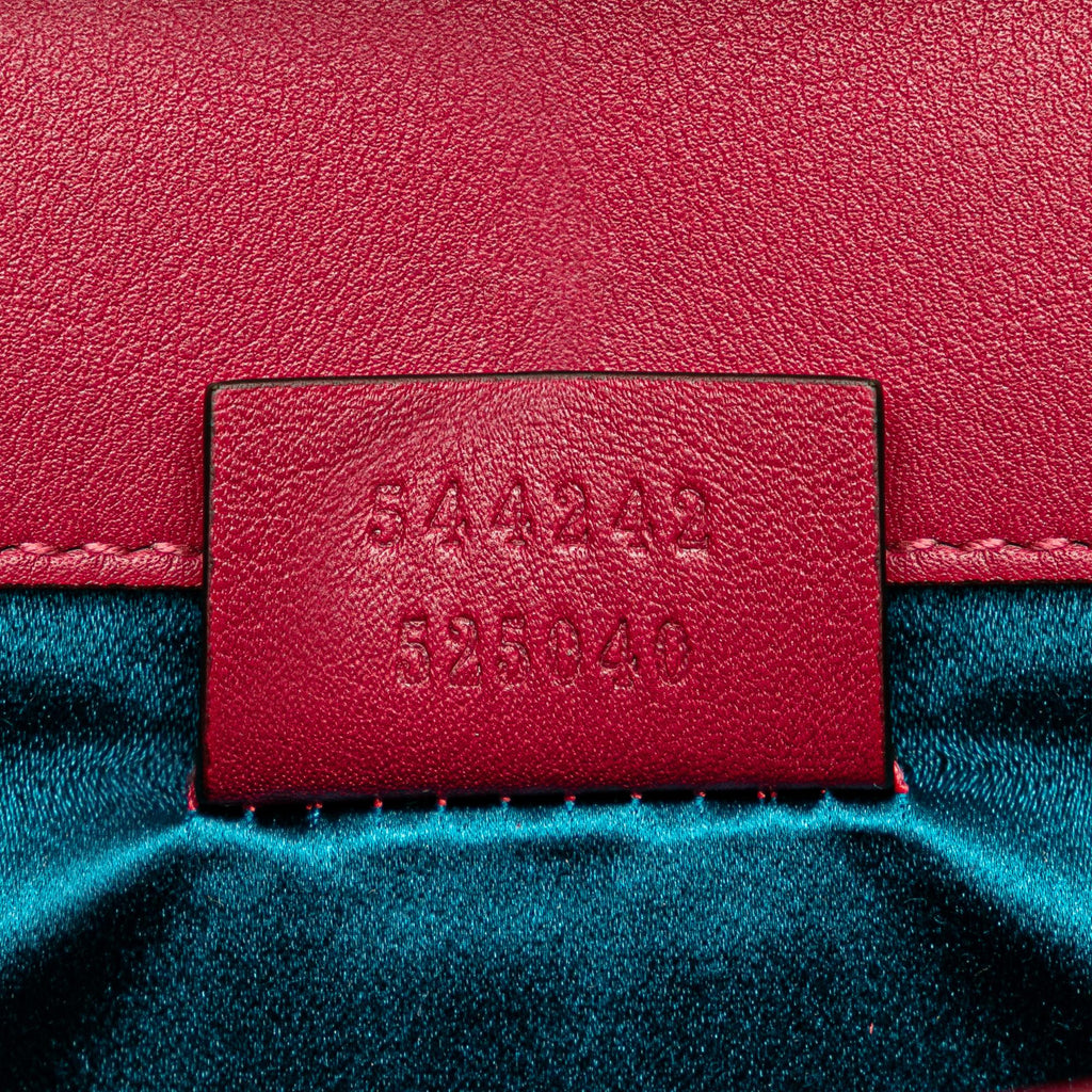 Gucci Crystal GG Velvet Broadway Crossbody