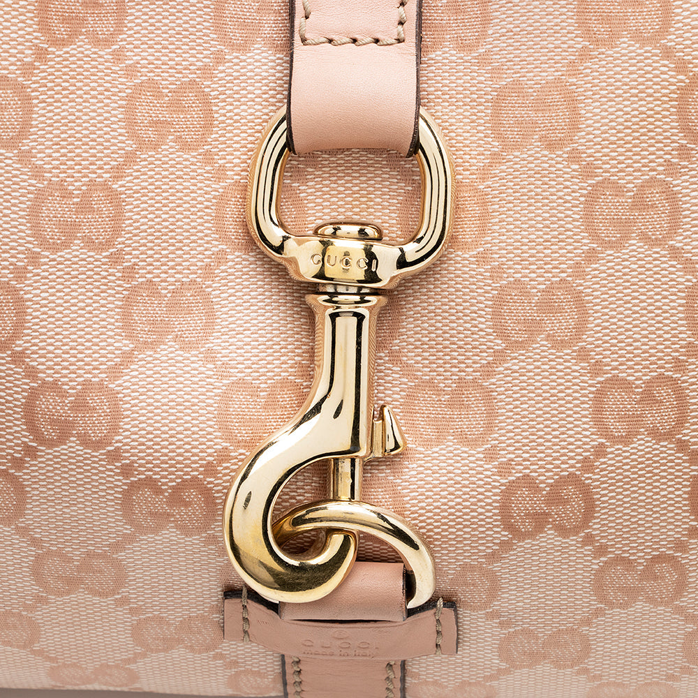 Gucci Crystal Gucci Canvas Small Joy Shoulder Bag - FINAL SALE (SHF-18167)