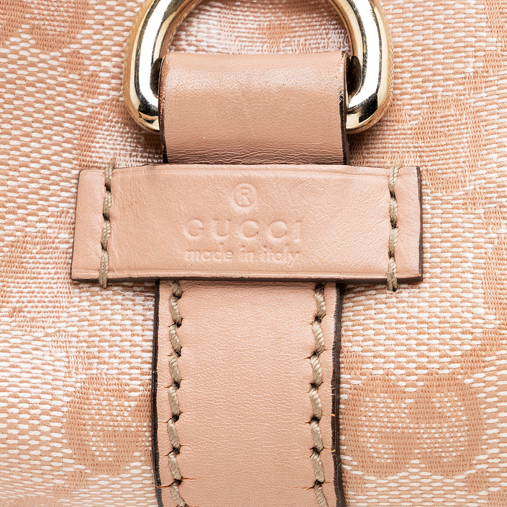 Gucci Crystal Gucci Canvas Small Joy Shoulder Bag - FINAL SALE (SHF-18167)