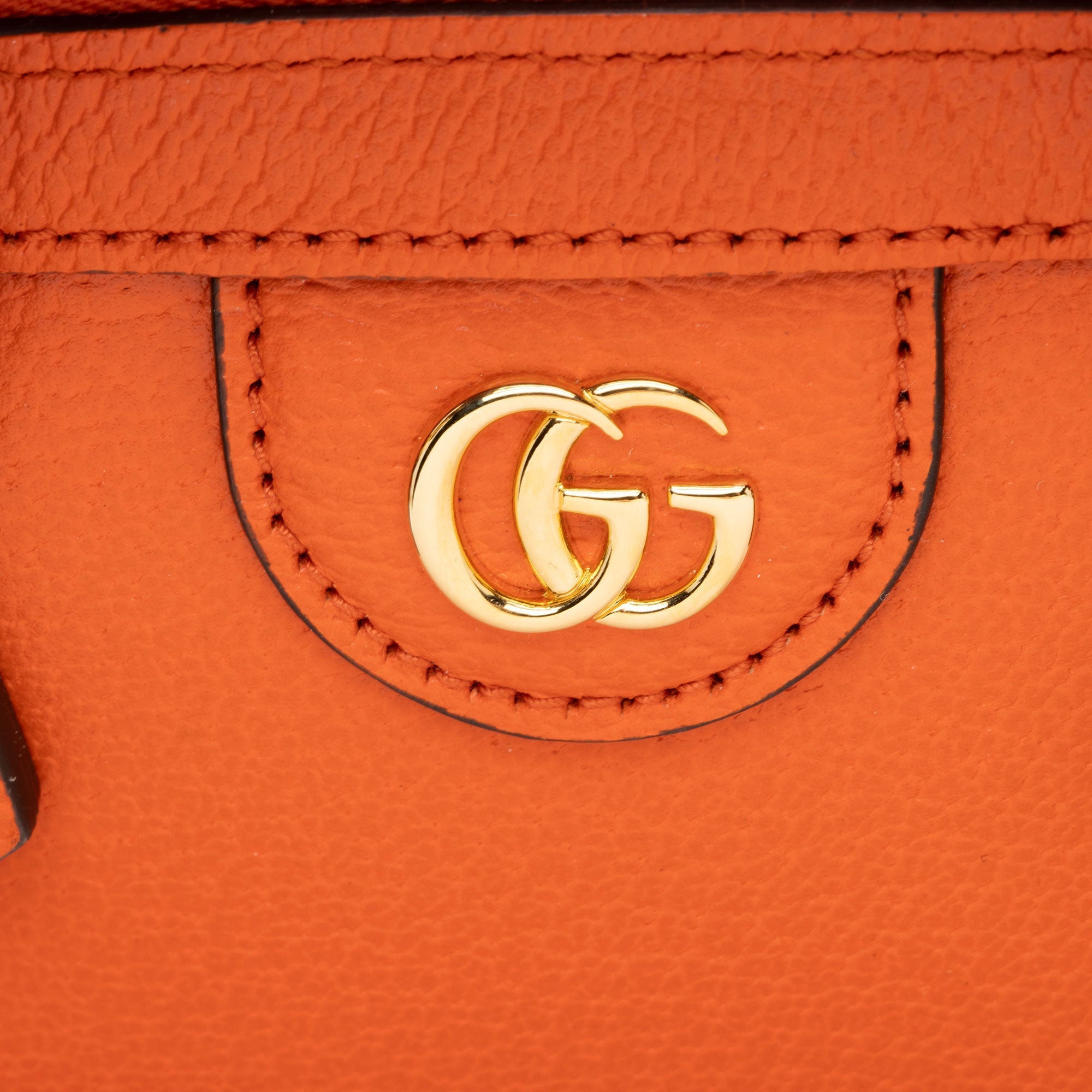 Gucci Cuir Leather Bamboo Diana Dome Mini Satchel