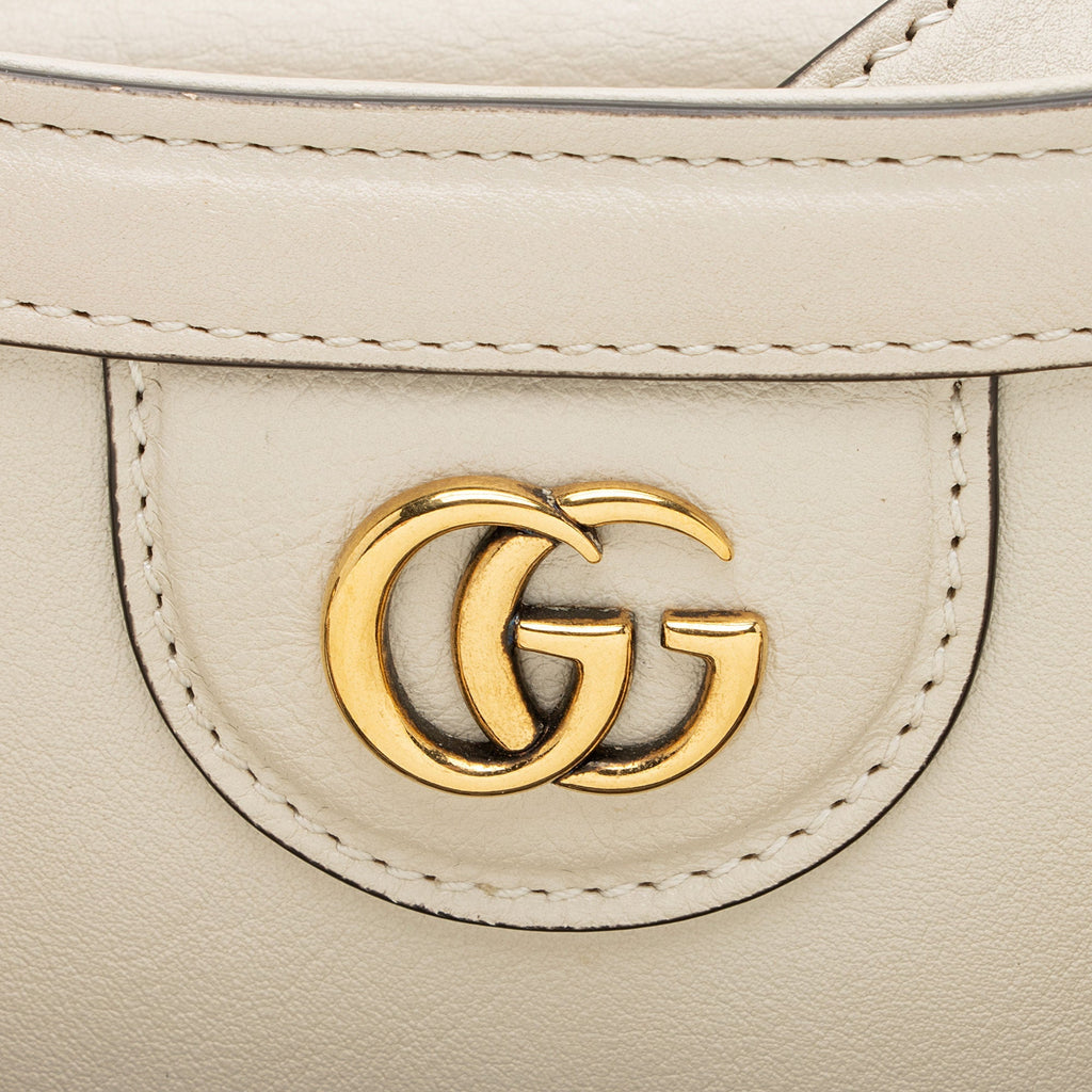 Gucci Cuir Leather Bamboo Diana Mini Tote (SHF-OiQwyN)
