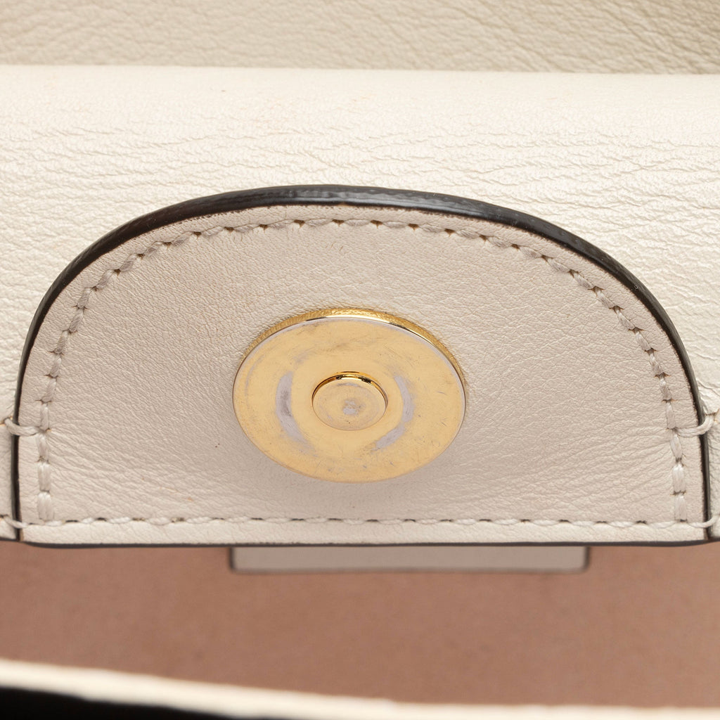 Gucci Cuir Leather Bamboo Diana Mini Tote (SHF-Mtoamr)