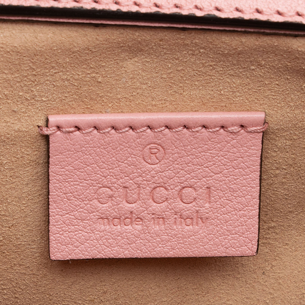 Gucci Cuir Leather Bamboo Diana Mini Tote (SHF-kfEnLc)