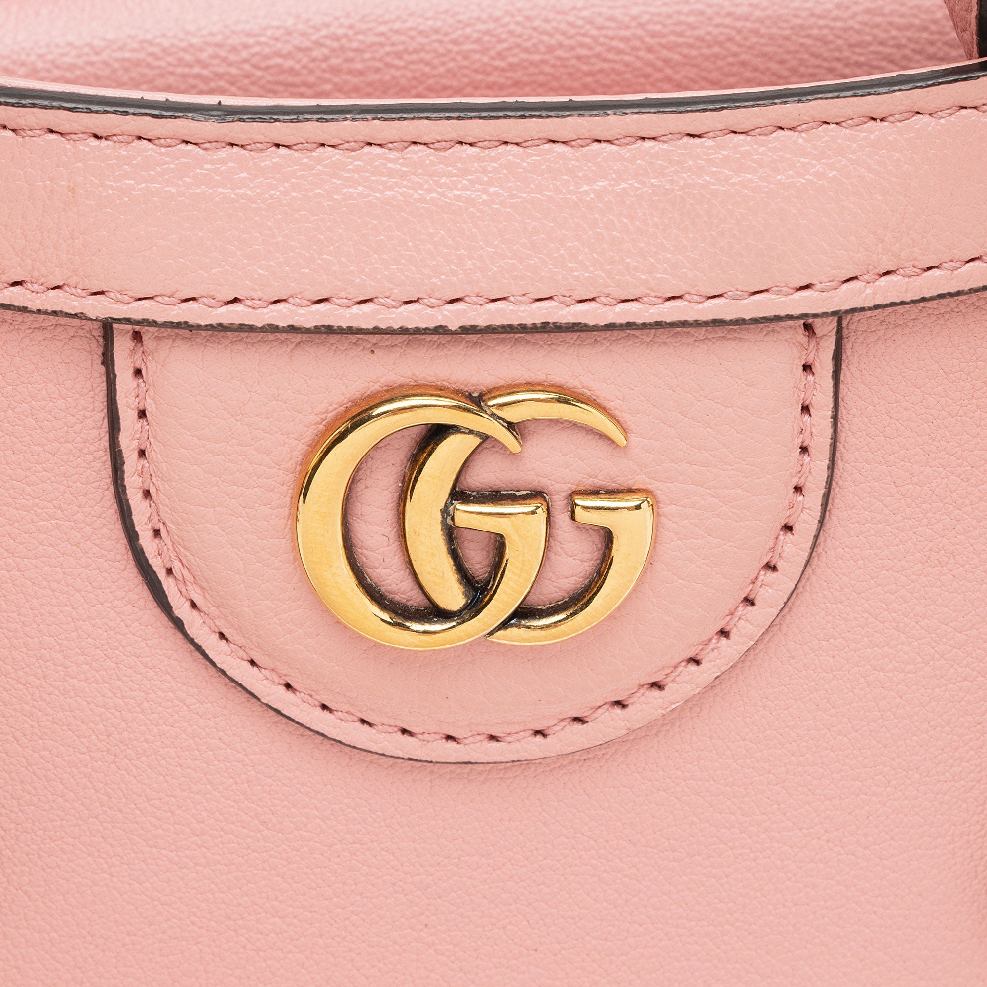 Gucci Cuir Leather Bamboo Diana Mini Tote (SHF-kfEnLc)