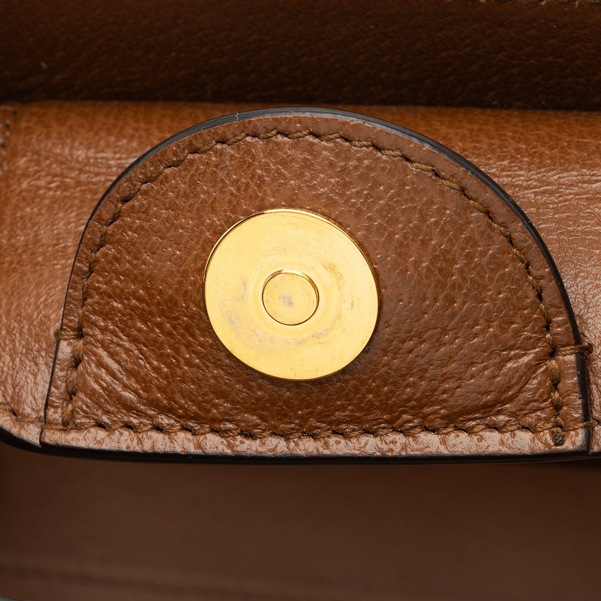 Gucci Cuir Leather Bamboo Diana Mini Tote