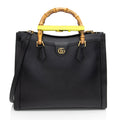 Gucci Cuir Leather Diana Medium Tote (SHF-1Bld5g)