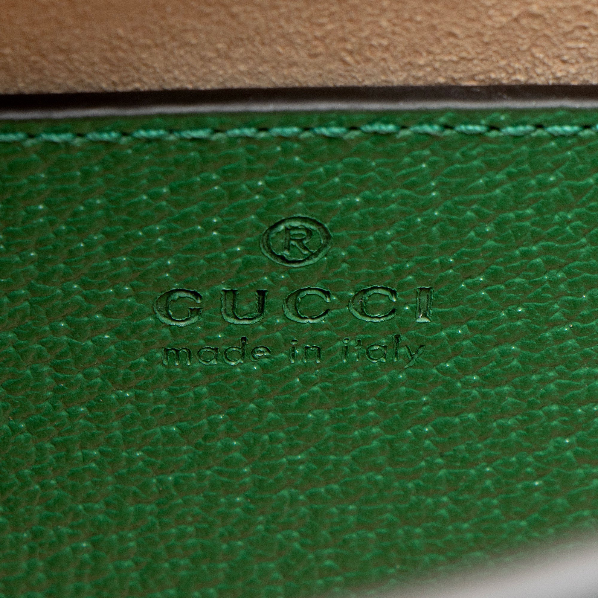 Gucci Cuir Leather Diana Small Tote