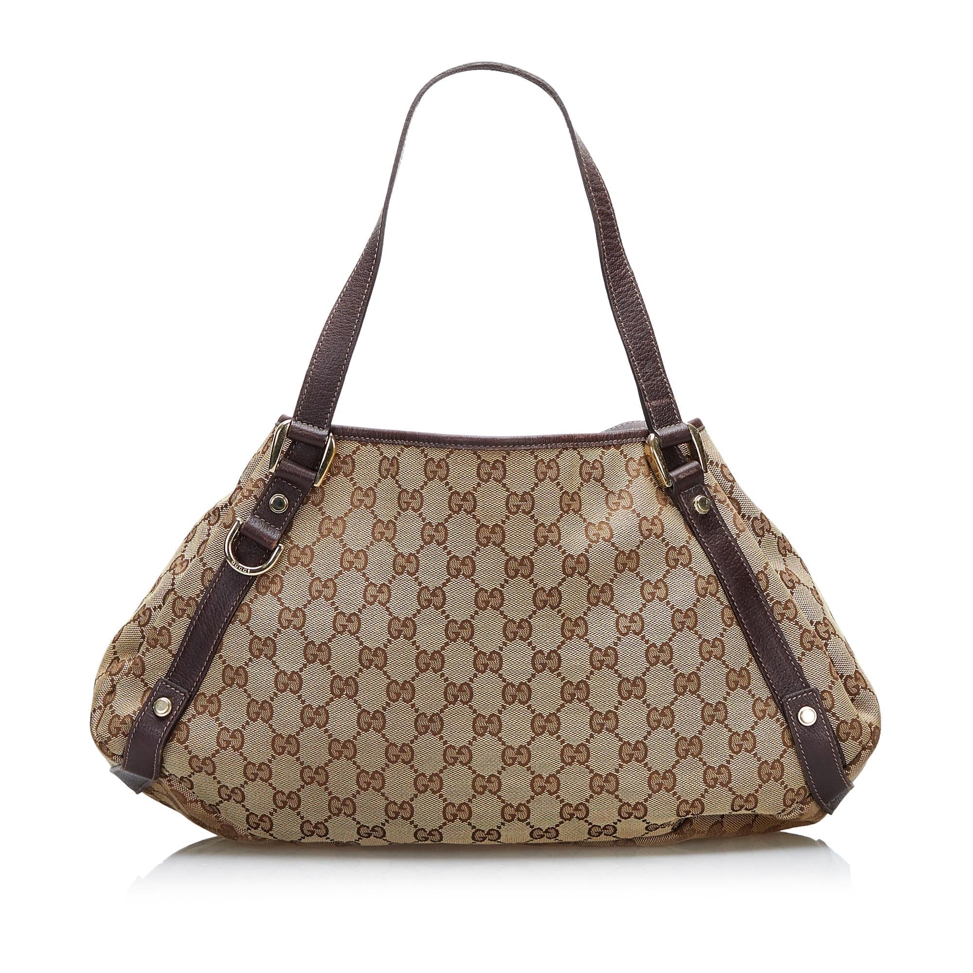 Gucci D-Ring Gg Canvas Pelham Shoulder Bag (SHG-ePG5aT)