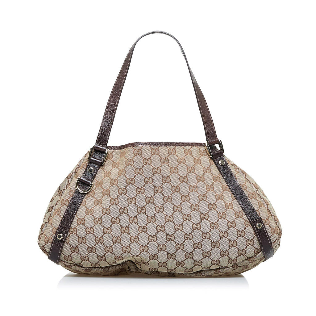 Gucci D-Ring Gg Canvas Pelham Shoulder Bag (SHG-TlunTA)