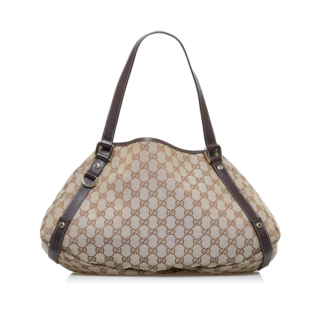 Gucci D-Ring Gg Canvas Pelham Shoulder Bag (SHG-TlunTA)