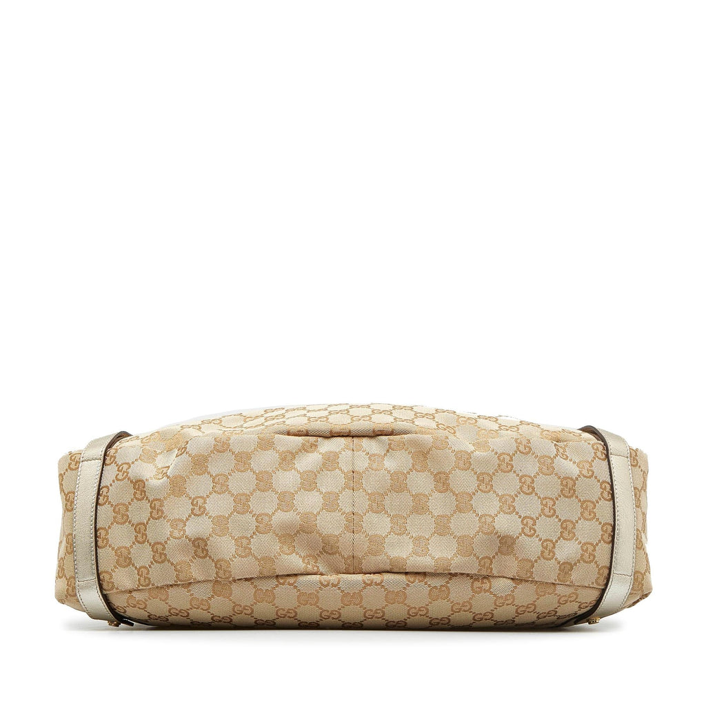 Gucci D-Ring Gg Canvas Pelham Shoulder Bag (SHG-GW8OCw)