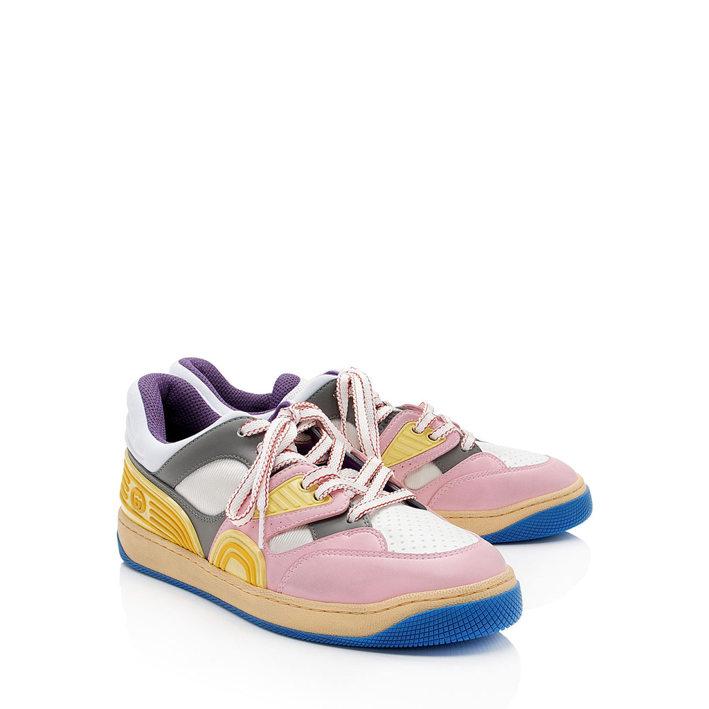 Gucci Demetra Interlocking G Basket Sneakers - Size 9 / 39 (SHF-gHPdVc)