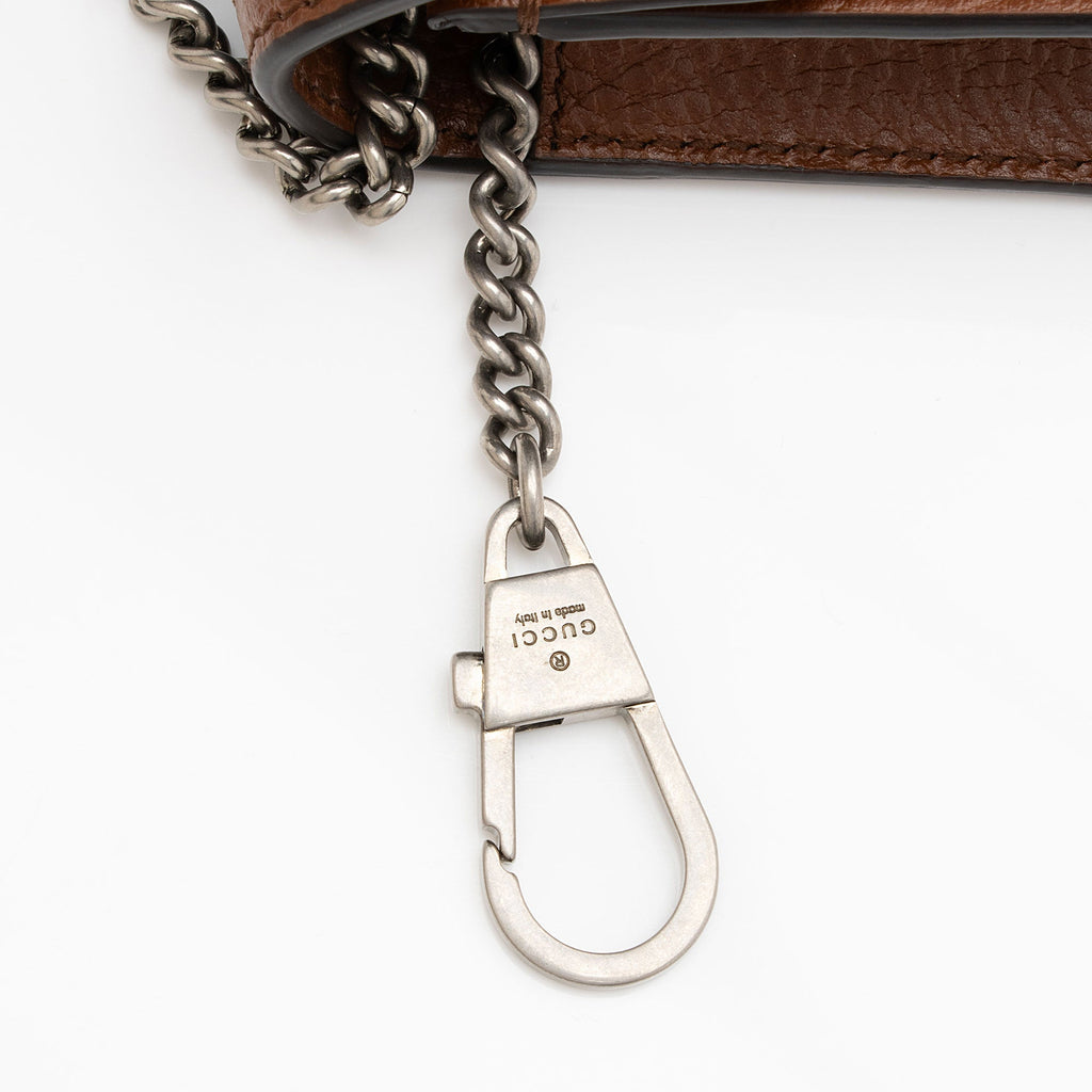 Gucci Denim Dionysus Super Mini Shoulder Bag (SHF-LUnuyX)