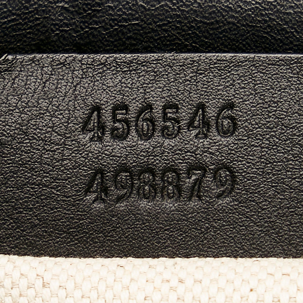 Gucci Denim Tiger Pearl Tote (SHG-35954)
