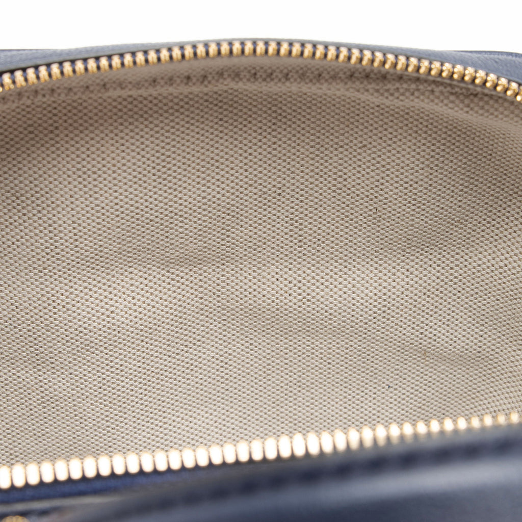 Gucci Diagonal Stitched Calfskin Blondie Top Handle (SHF-XClOQA)