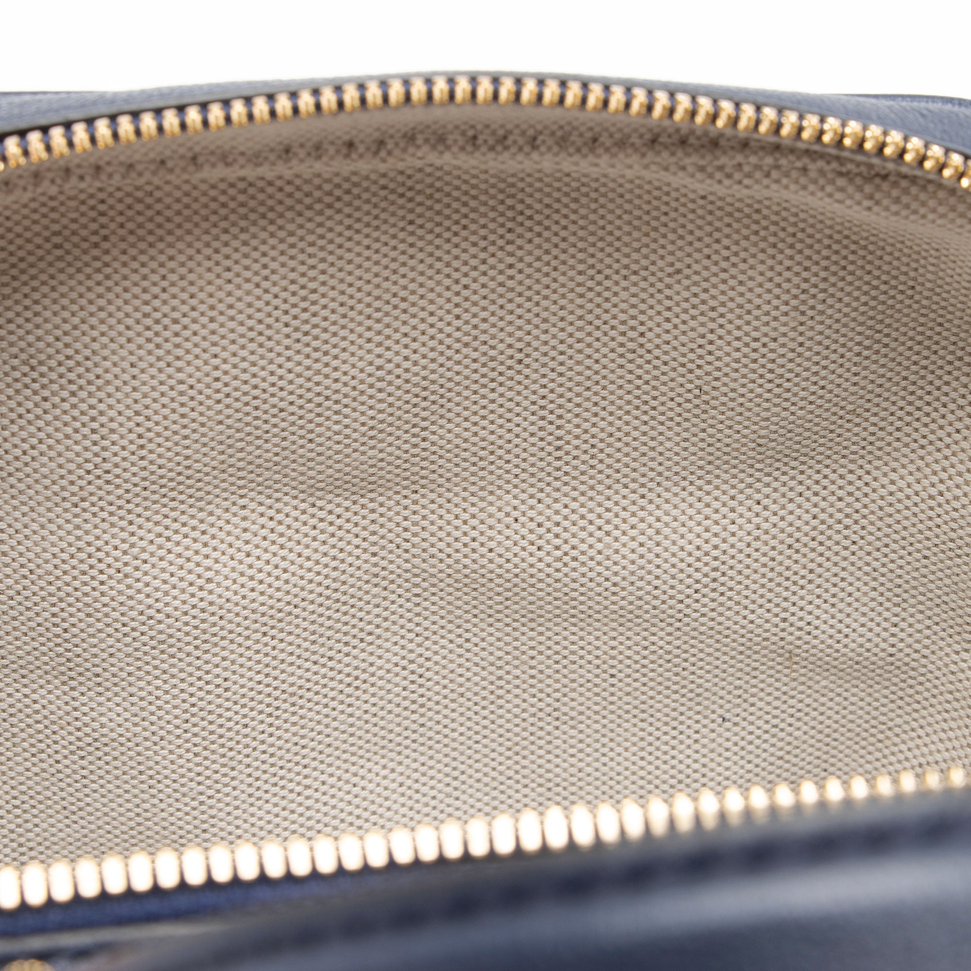 Gucci Diagonal Stitched Calfskin Blondie Top Handle (SHF-XClOQA)