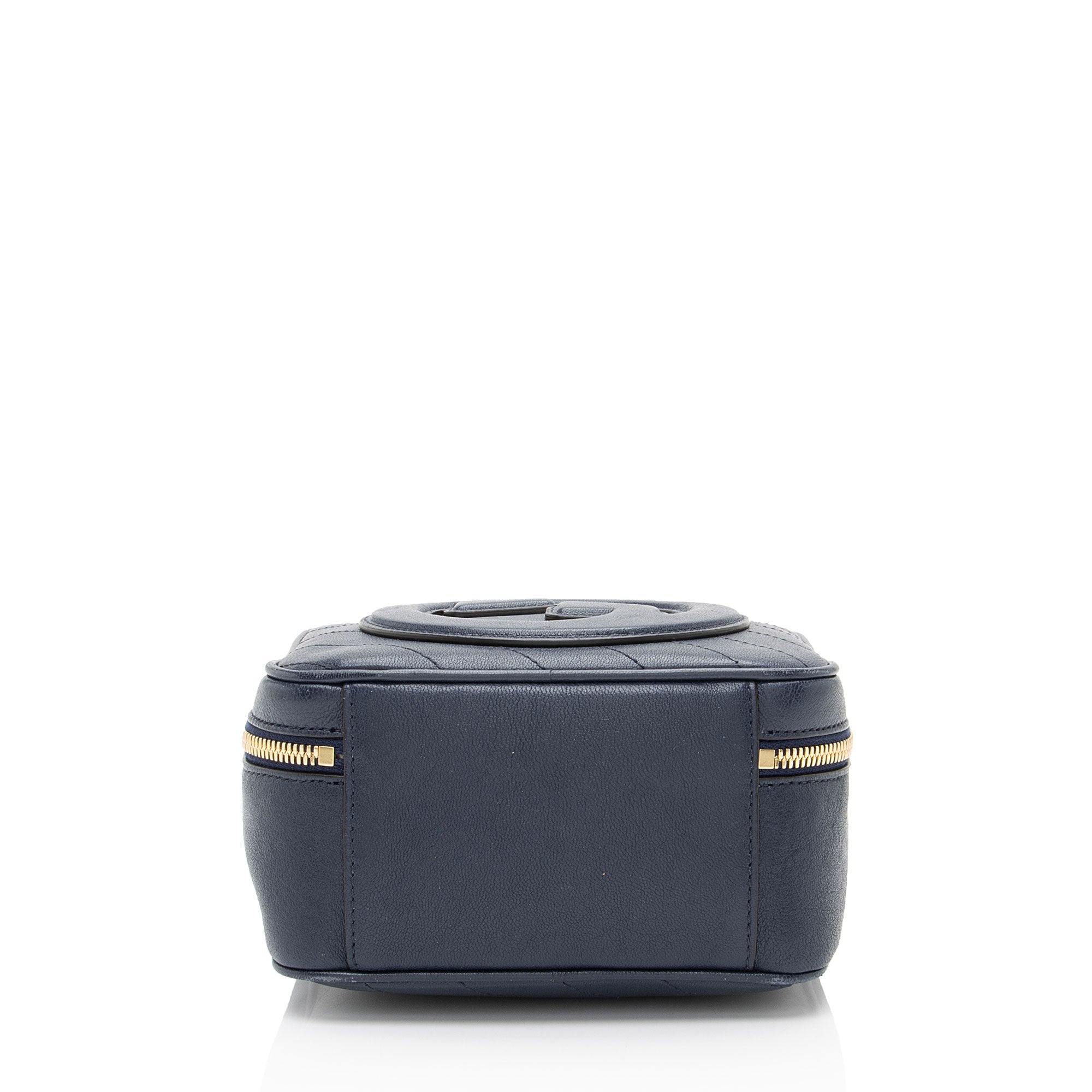 Gucci Diagonal Stitched Calfskin Blondie Top Handle