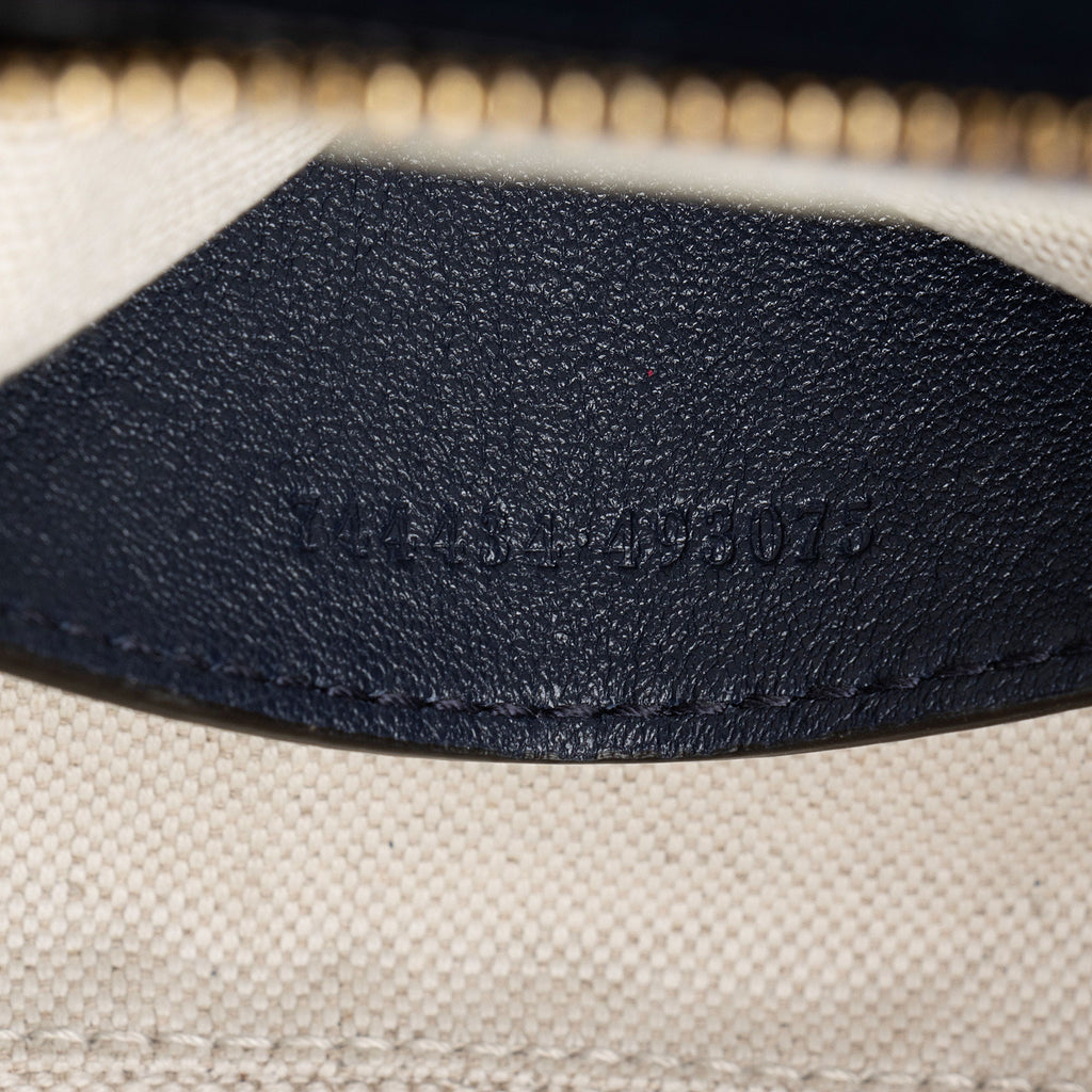 Gucci Diagonal Stitched Calfskin Blondie Top Handle