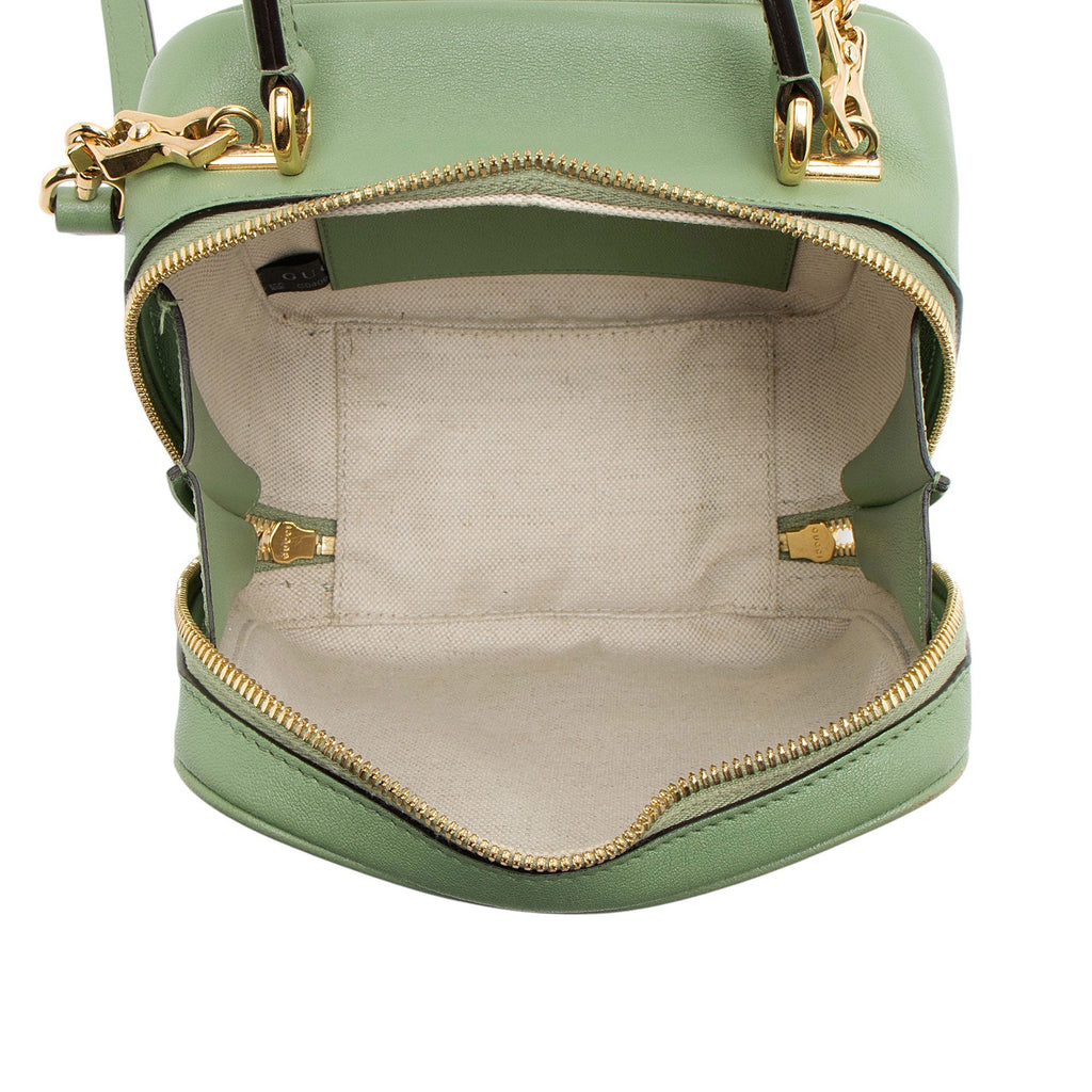 Gucci Diagonal Stitched Calfskin Blondie Top Handle