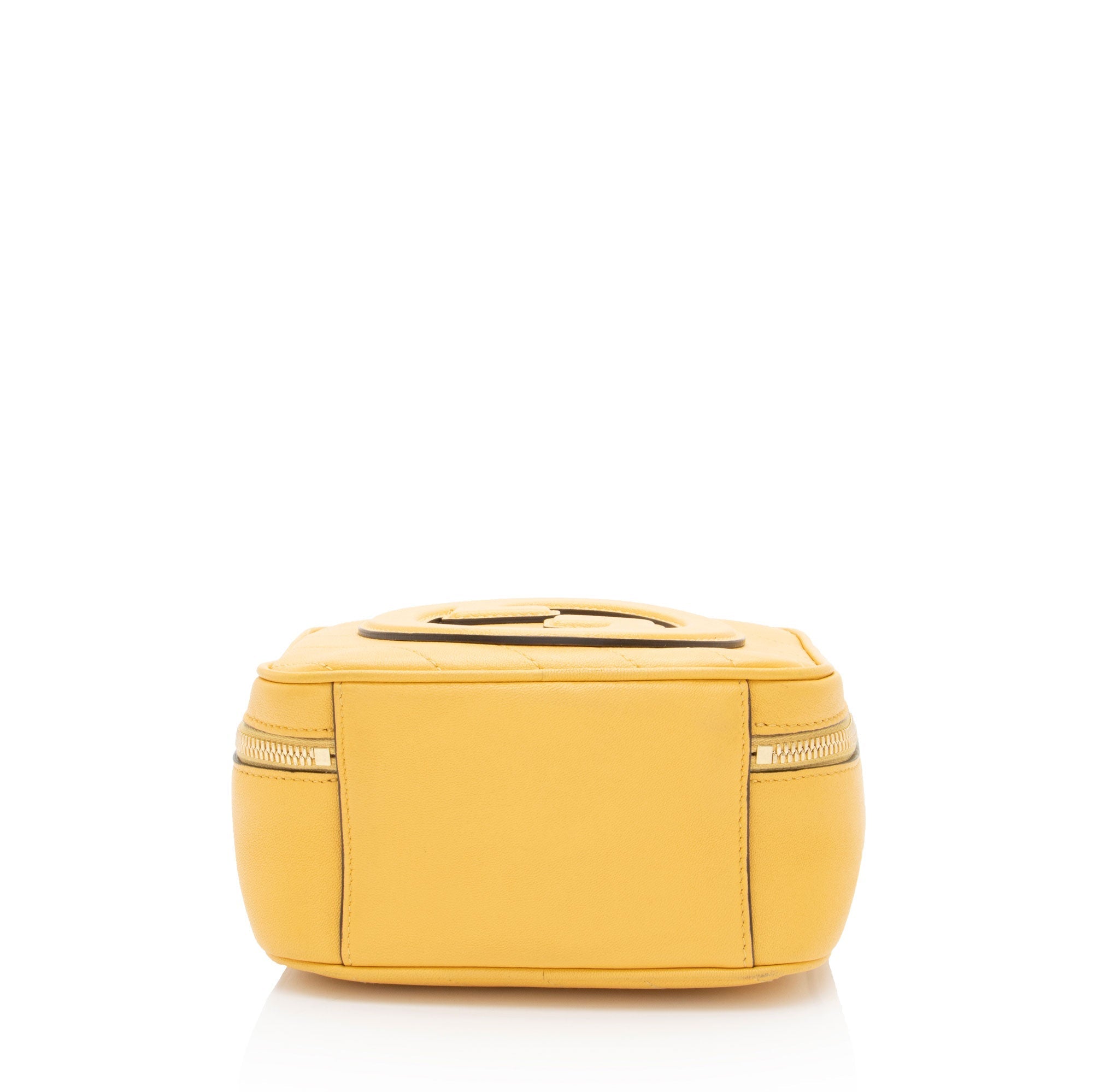 Gucci Diagonal Stitched Calfskin Blondie Top Handle