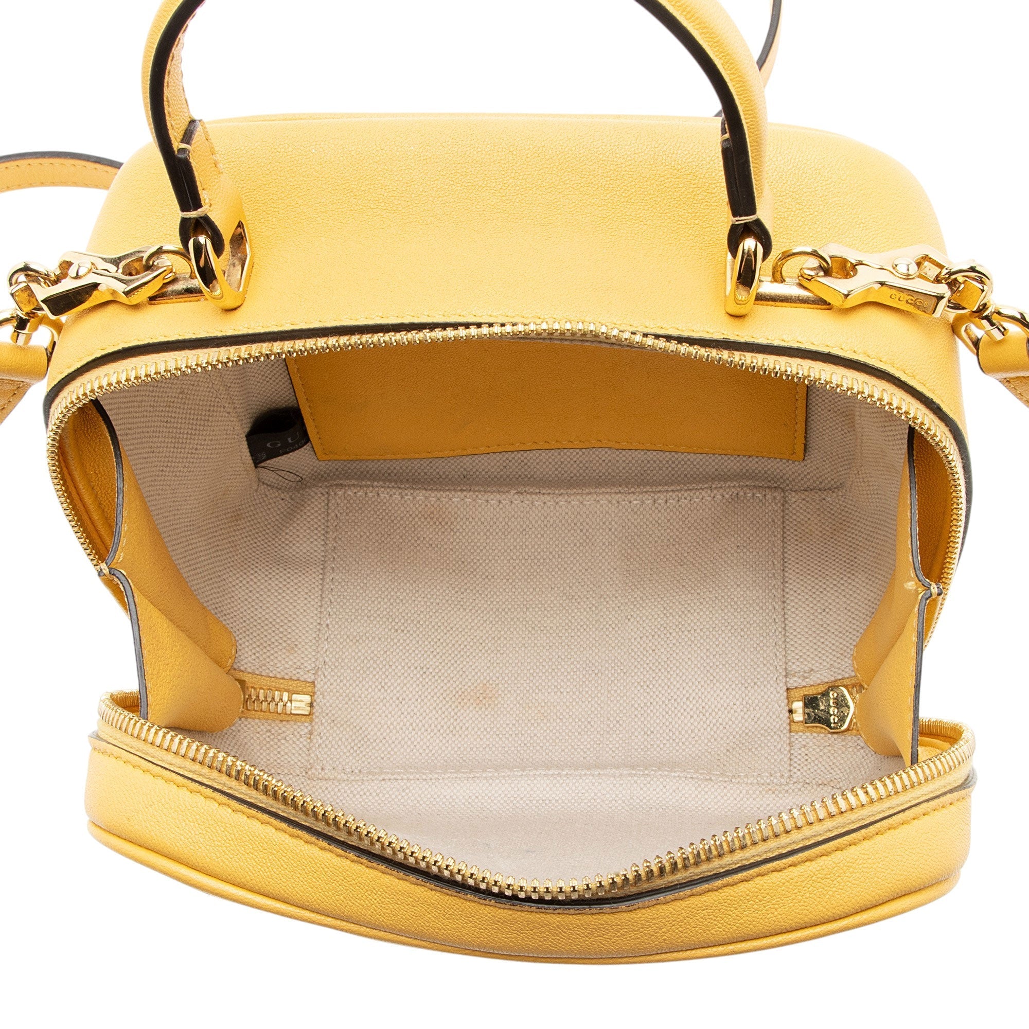 Gucci Diagonal Stitched Calfskin Blondie Top Handle