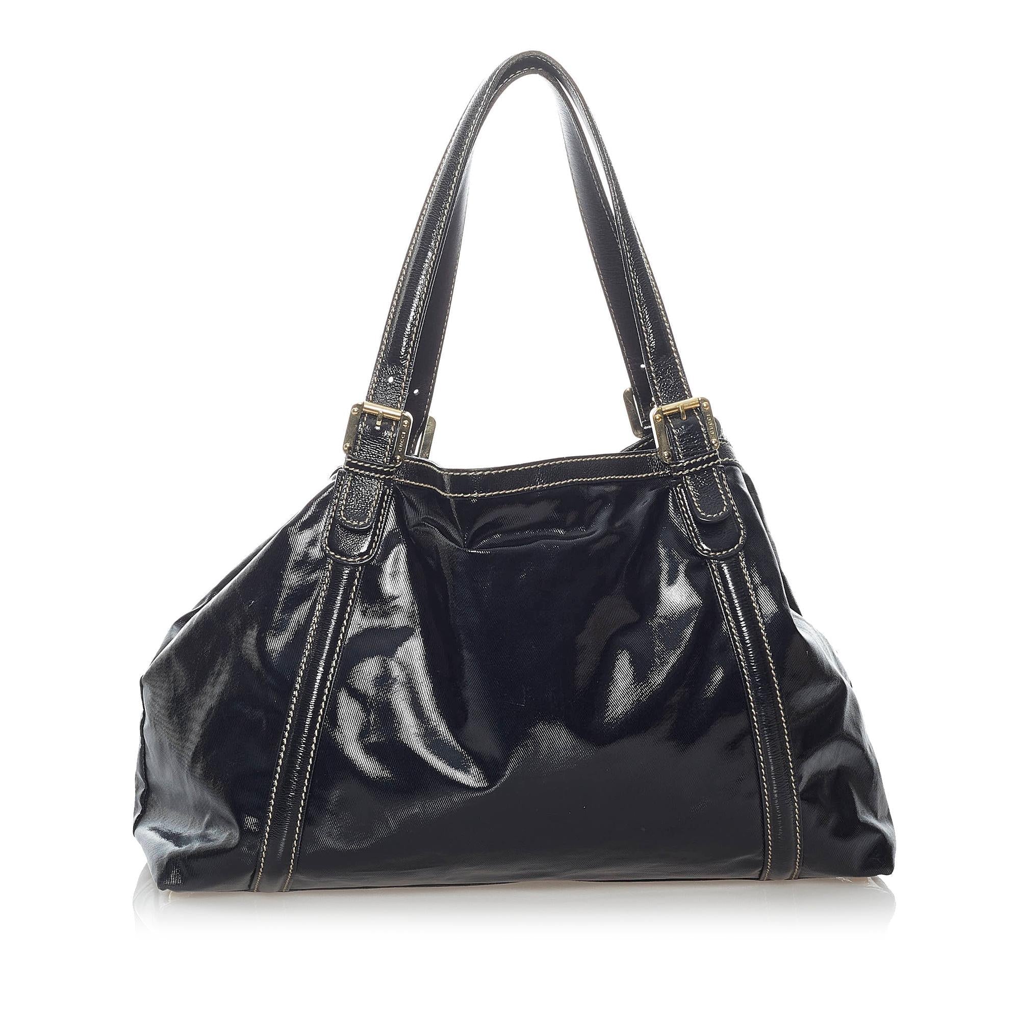 Gucci Dialux Britt 1:1 Rep Leather Tote Bag (SHG-31162)