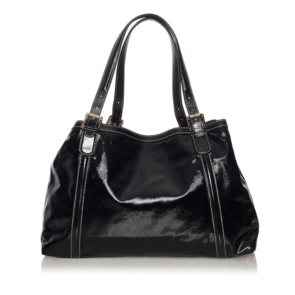 Gucci Dialux Britt 1:1 Rep Leather Tote Bag (SHG-33670)