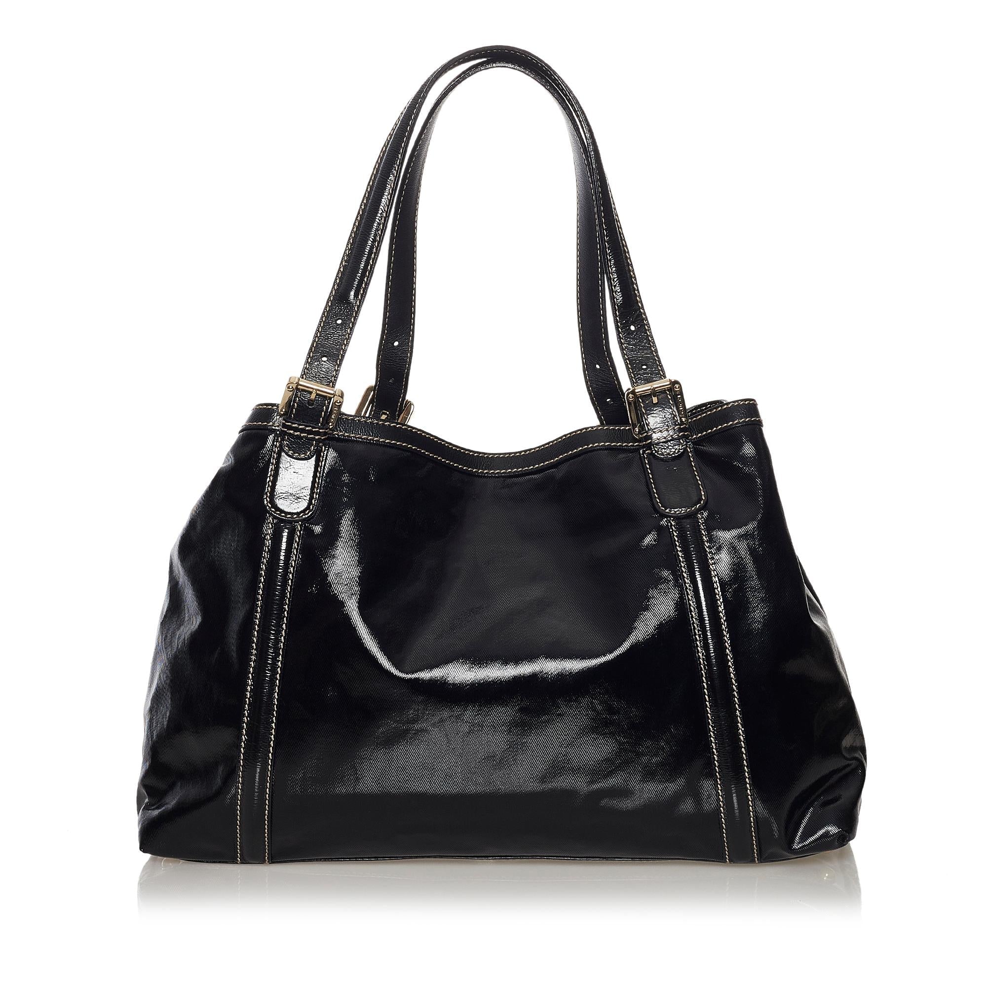 Gucci Dialux Britt 1:1 Rep Leather Tote Bag (SHG-33670)