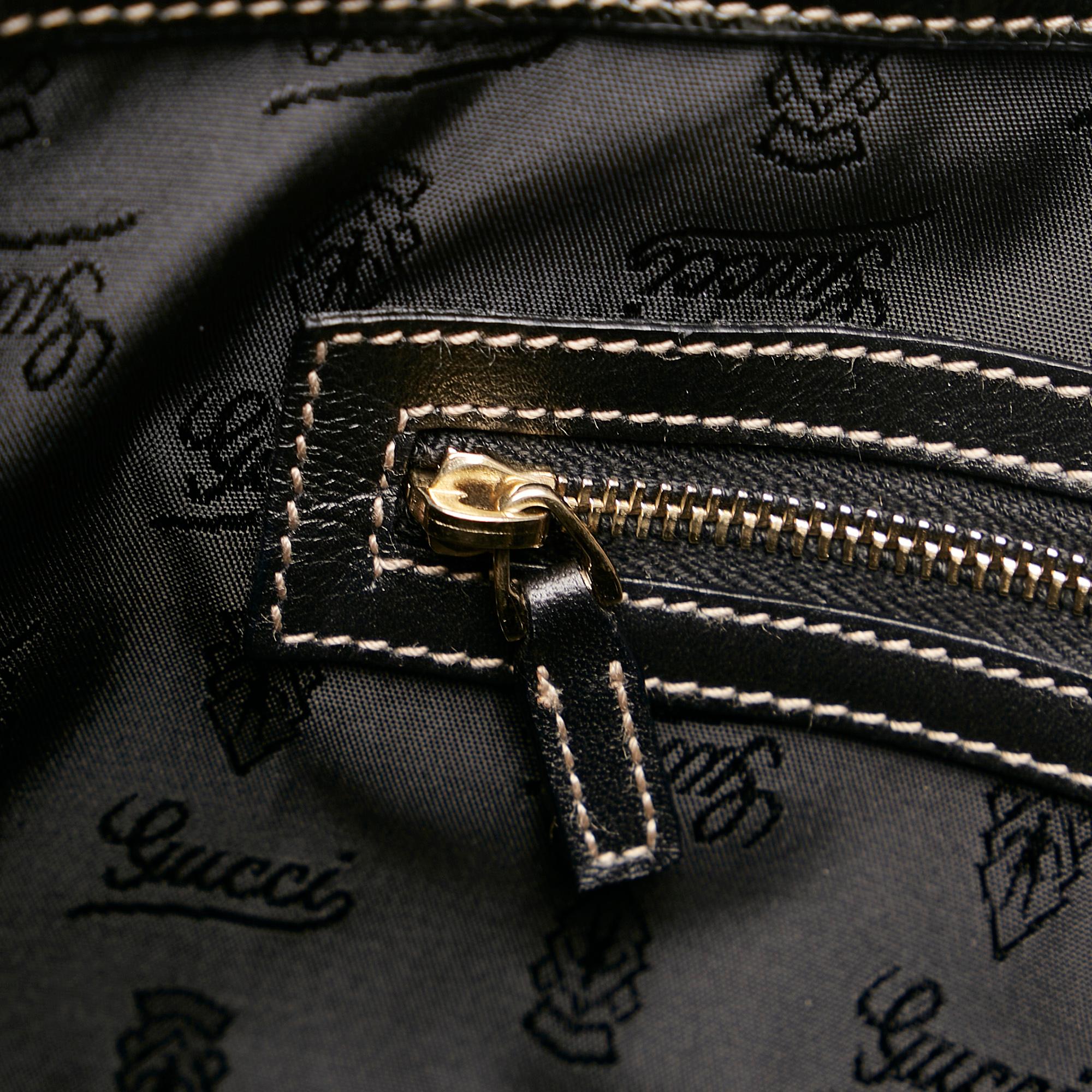 Gucci Dialux Britt 1:1 Rep Leather Tote Bag (SHG-33670)