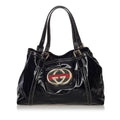 Gucci Dialux Britt 1:1 Rep Leather Tote Bag (SHG-33670)