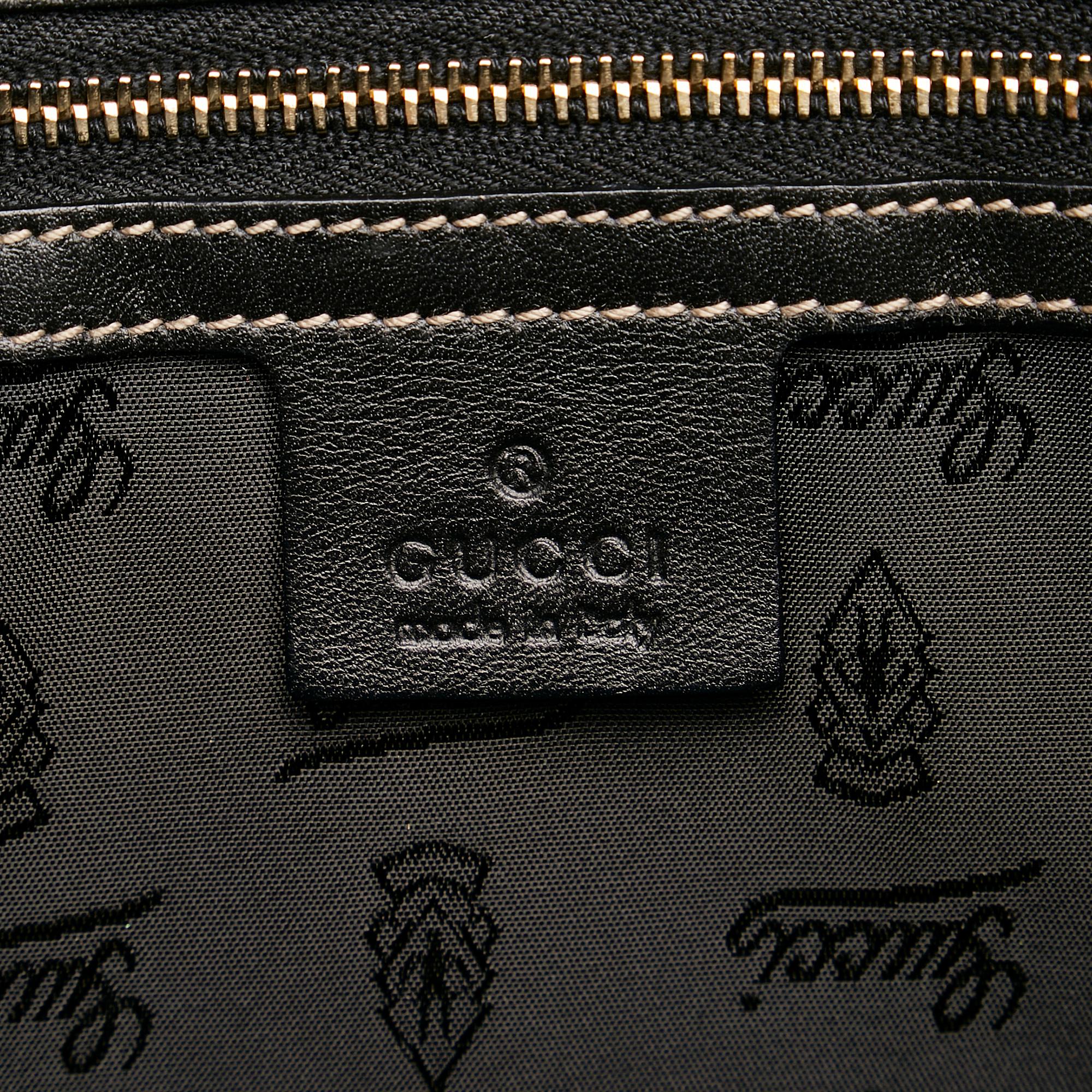 Gucci Dialux Britt 1:1 Rep Leather Tote Bag (SHG-33670)