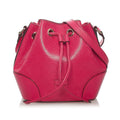 Gucci Diamante Bright Leather Bucket Bag (SHG-29104)